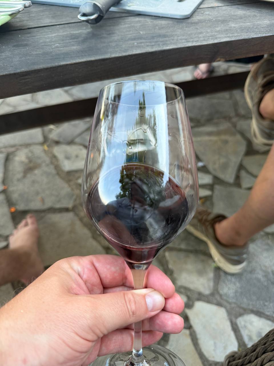 Tom Bove Cuvée Guy da Nine 2015 i glasset