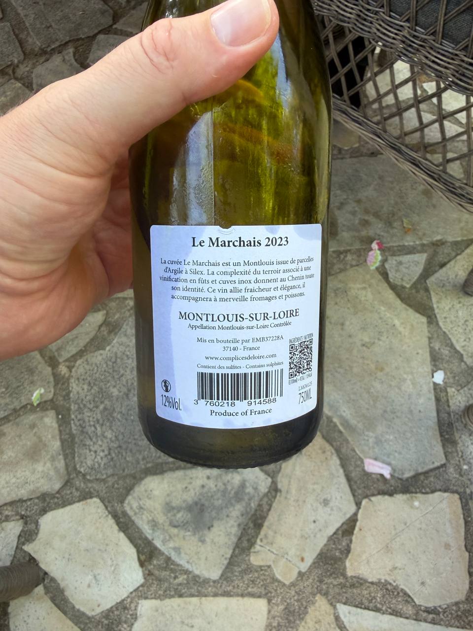 François-Xavier Barc Le Marchais bagside med info
